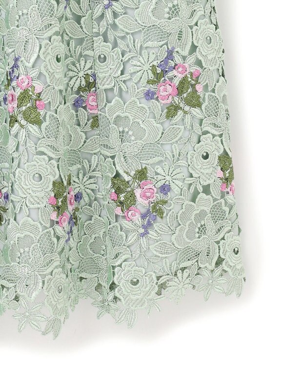 TOCCA 【消臭】PASSION OF LACE ドレス ライトグリーン系7