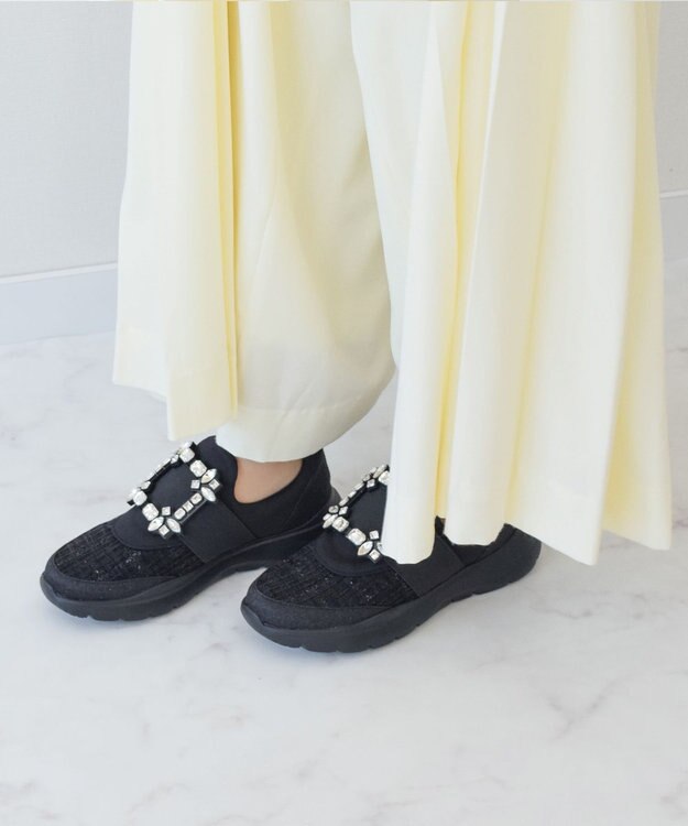 Bridget Birkin 【Bridget Birkin】バックルスニーカー ブラック