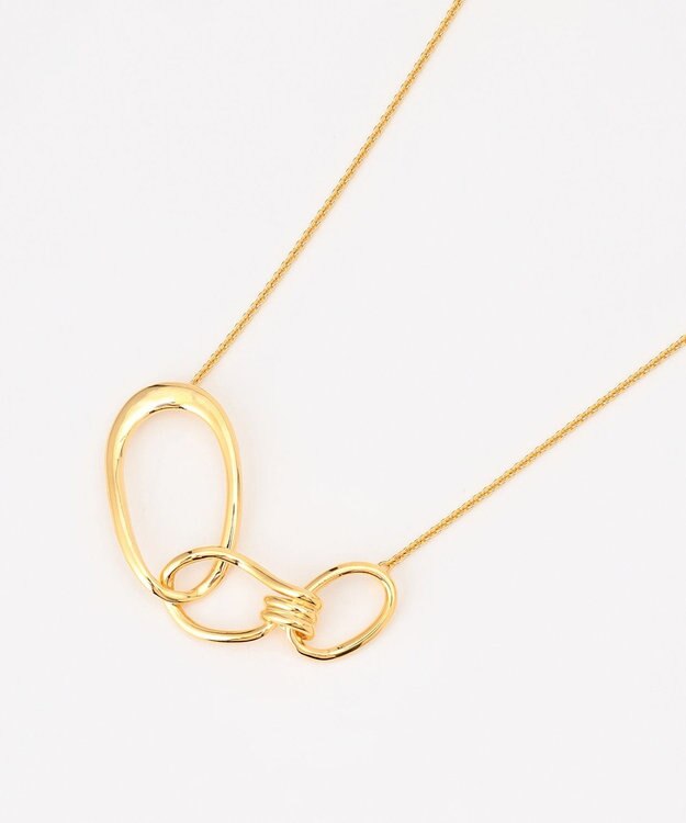 自由区 インフィニティ ネックレス ゴールド系