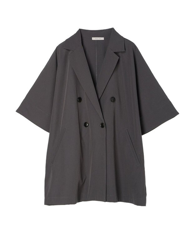 CRAFT STANDARD BOUTIQUE 半袖テーラードジャケット Gray