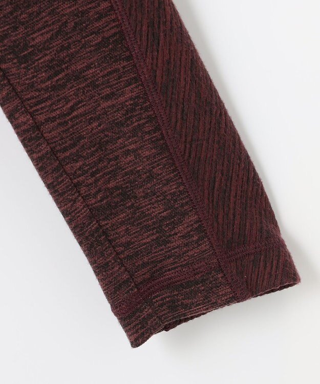 JOSEPH ABBOUD MOUNTAIN 【UNISEX】ランダムスラブリップ カットソー ワイン系