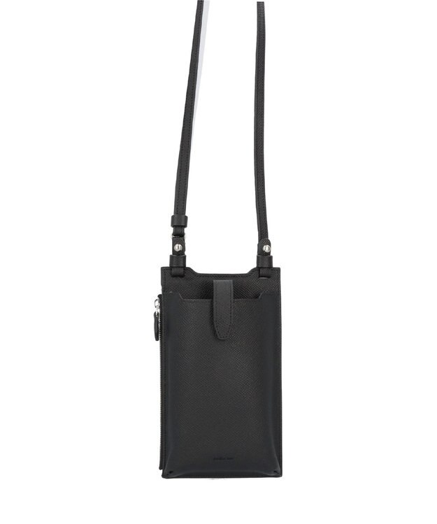 Atelier nuu côté スマホショルダー ブラック