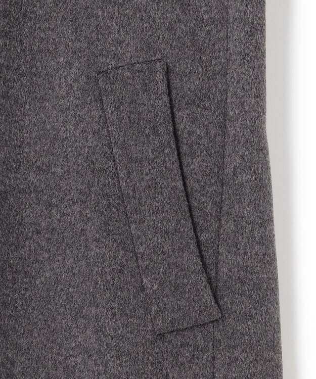 JOSEPH HOMME グロッシーウール　チェスターコート グレー系