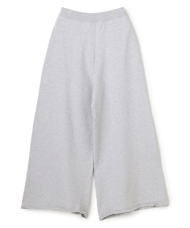 uncrave スウェットライクニット パンツ TOPグレー