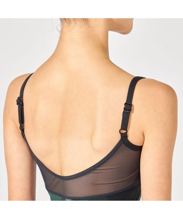 Chacott ジュニア キャミソールレオタード コバルトブループリント