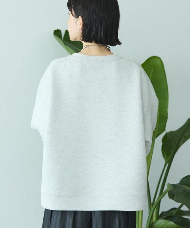 AMERICAN HOLIC 【WEB限定】サイドスリットポンチプルオーバー Oatmeal