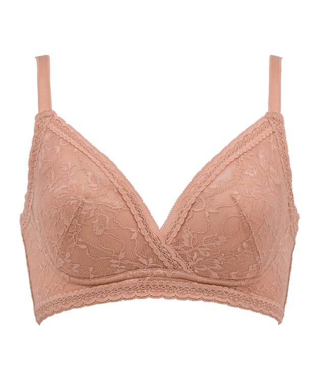 BRADELIS New York 【BRADELIS Me / ノンワイヤー・バストアップ補正】WithMeブラ24A1 ヌードオレンジ