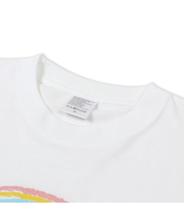 Mother garden しろたん 24周年アニバーサリー柄 Tシャツ 半袖 白~オフホワイト