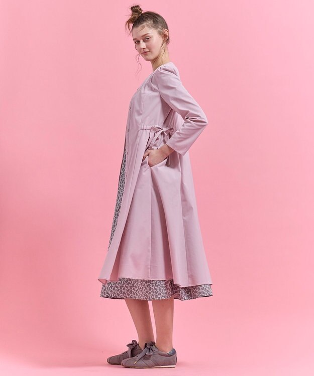 TOCCA 【chayさん着用】ROSE CHEEK 2WAY ドレス＆コート ピンク系