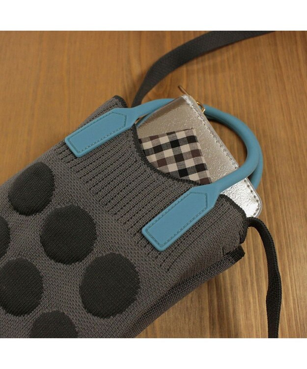 ROOTOTE 0668【直営店限定:ミニショルダー】ベビールー.シリコンハンドル-A 01：グレー