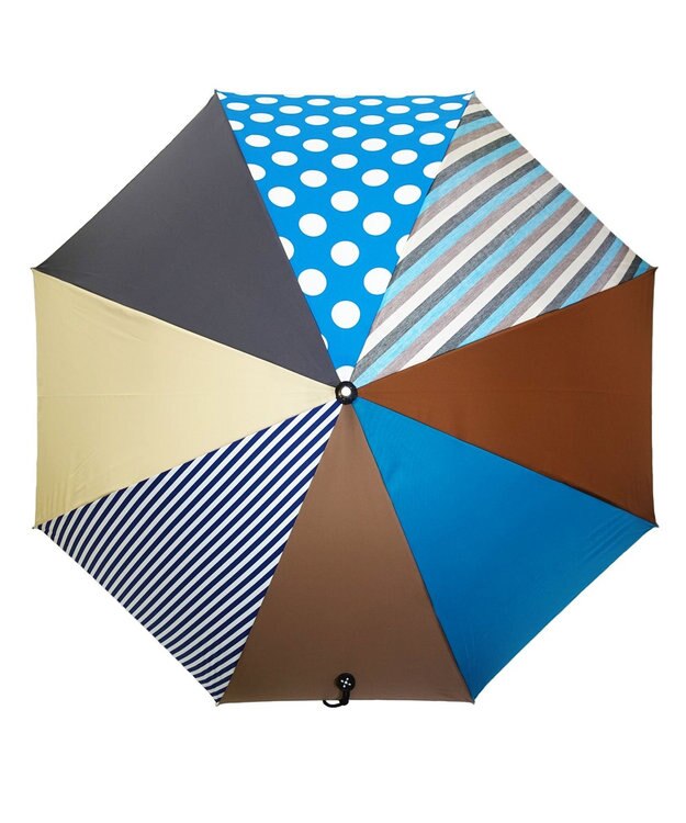 +RING レディース向け プラスリング 長傘 60cm MLT T1366 マルチカラー