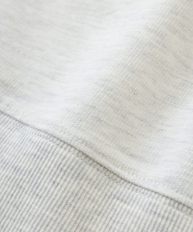 Green Parks ＡＮＧＥＬ　ＢＬＵＥ箔プリントＺＩＰカーディガン Oatmeal