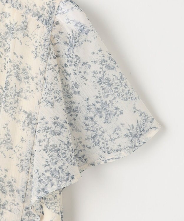 ANY SIS S 【低身長企画】ミニフラワープリント ワンピース アイボリー系