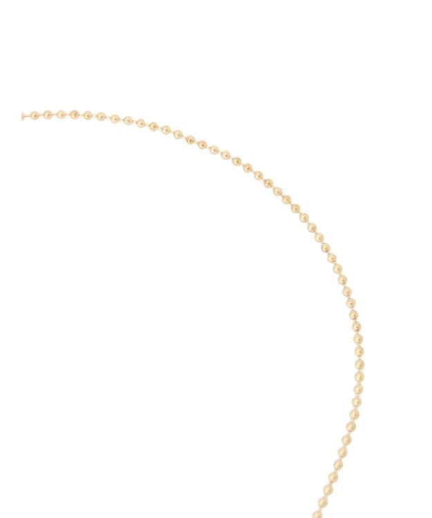 Green Parks ｅｖｅｒｙ　ｗａｌｋ．ボールチェーンスライドネックレス Gold