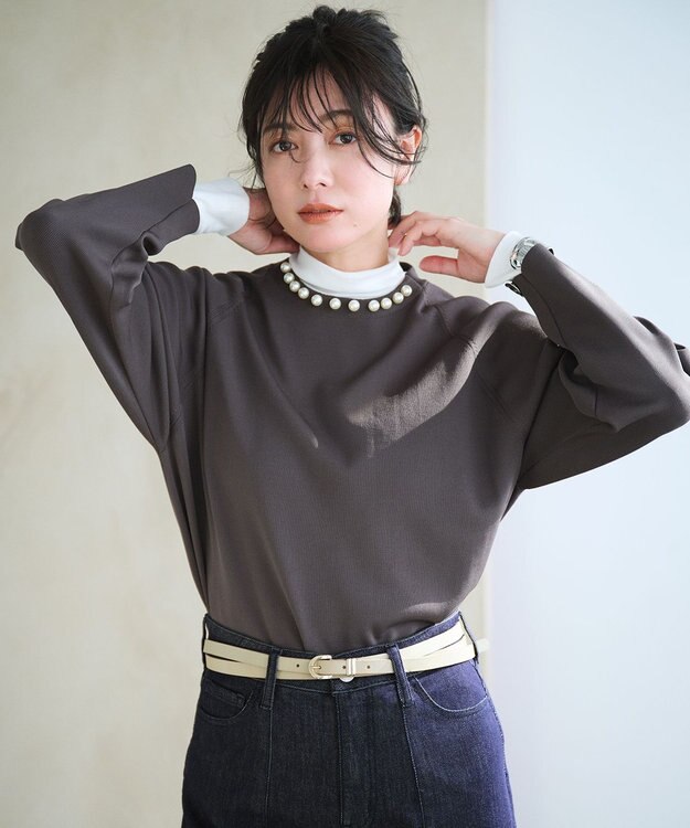 23区 ダブル巻 ベルト ベージュ系