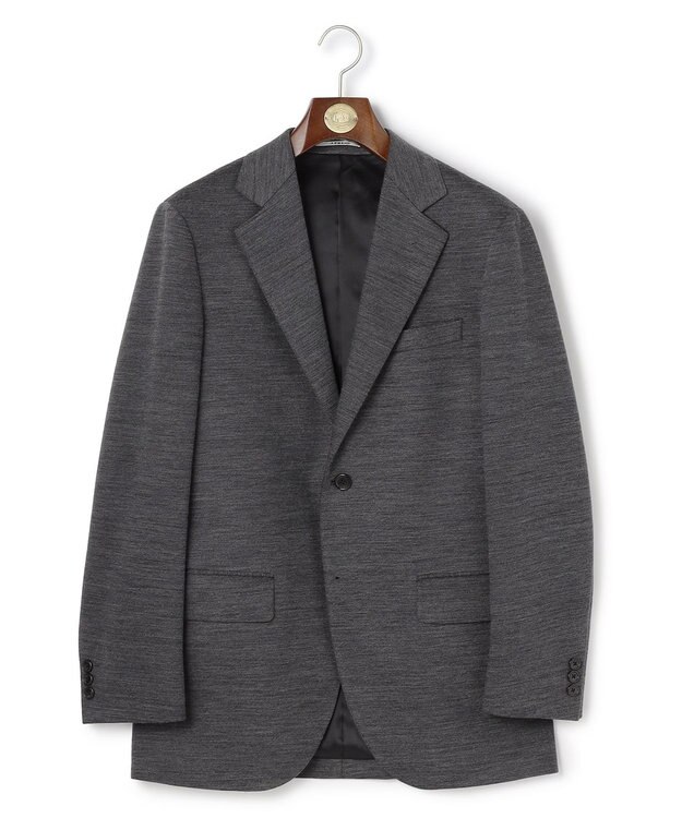 J.PRESS MEN 【セットアップ対応】アクティブウールモクロディ ジャケット ライトグレー系