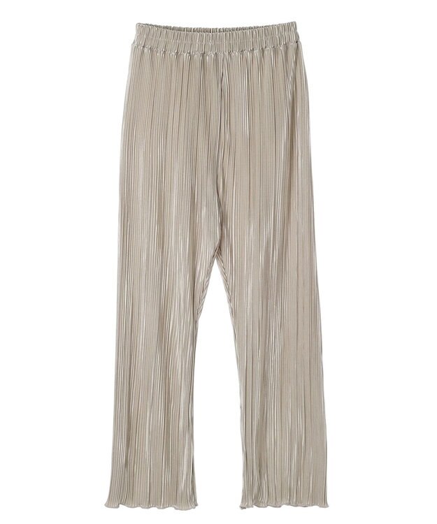 Green Parks ・ＳＵＧＡＲ　ＳＰＯＯＮ　プリーツパンツ Gray Beige