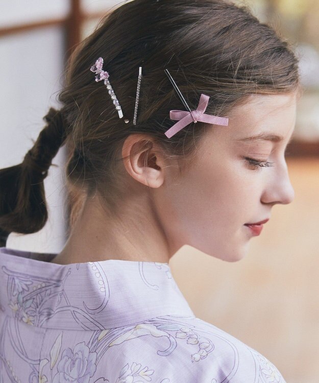 Maison de FLEUR パピヨン3SETピン Pink