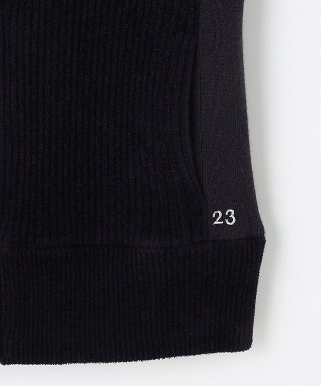 23区GOLF 【WOMEN】ストレッチモール リバーシブル ベスト 1着で2着分のお得感 温度調節に◎ ネイビー系