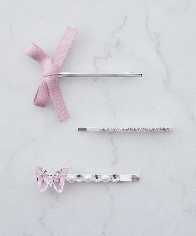 Maison de FLEUR パピヨン3SETピン Pink