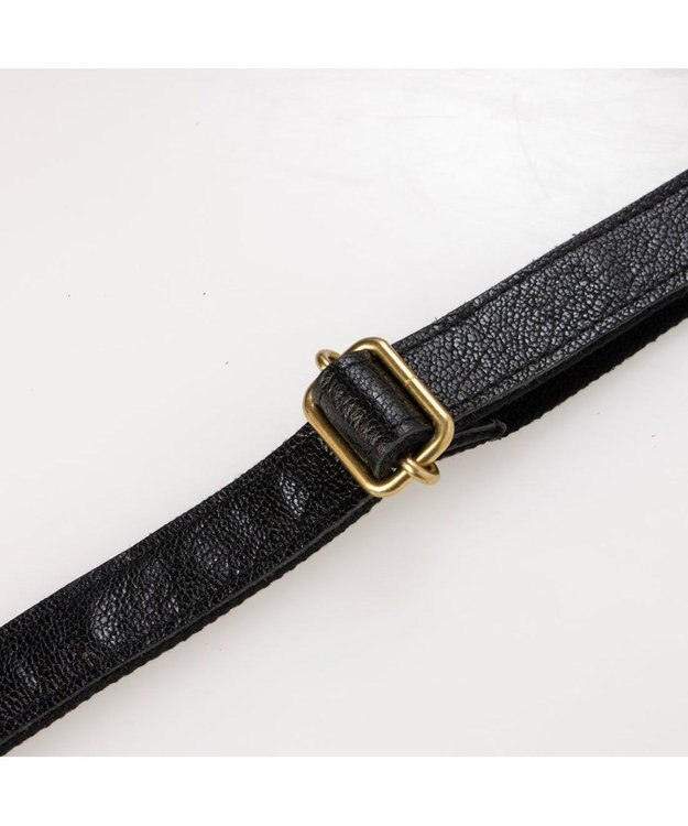 UNBILLION アトランタ ATLANTA / 牛革ファスナーショルダー ブラック