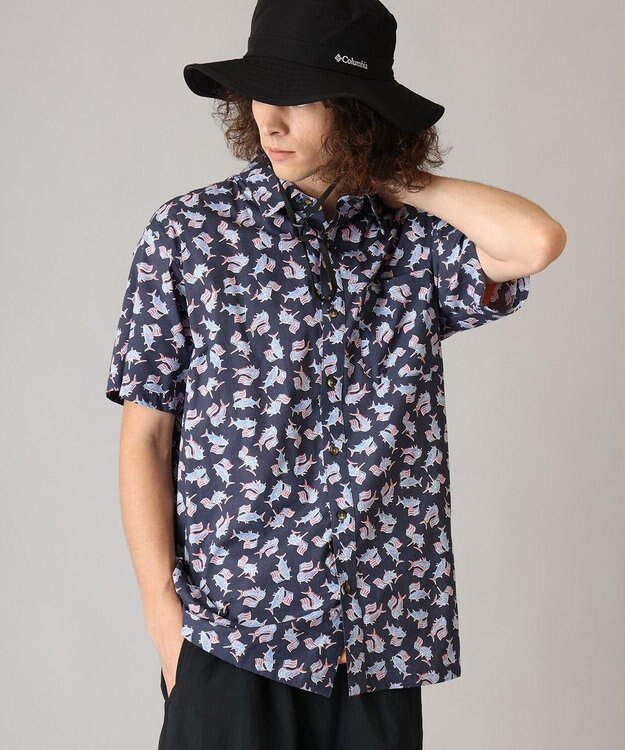 Columbia Columbia/ トローラーズ ベスト II ショートスリーブシャツ /コロンビア Nocturnal Flagfish