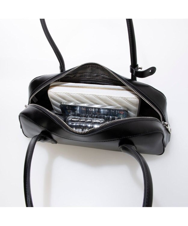 UNBILLION カカトゥ kakatoo / ワイドボストンバッグ ブラック