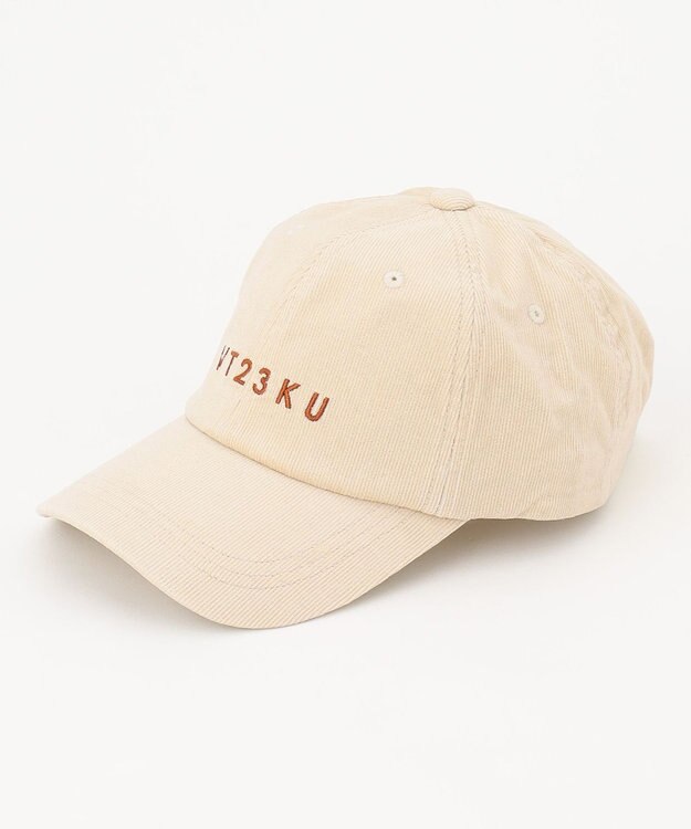 23区GOLF 【WOMEN】コーデュロイ キャップ いつものコーデに合わせやすいシンプル設計 ベージュ系