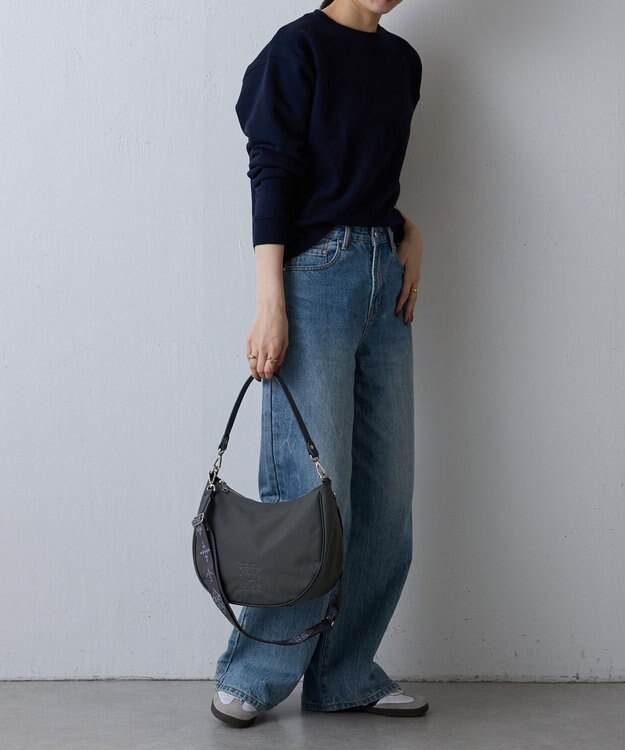 russet ＜360g/撥水性あり＞ コーデュラナイロン2wayショルダーバッグ(CE-1537) Gray