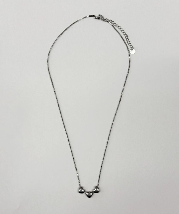 WEGO Lステンレス3モチーフネックレス 柄3