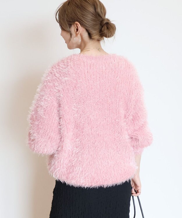 AMERICAN HOLIC フェザーゆるニットプルオーバー Pink