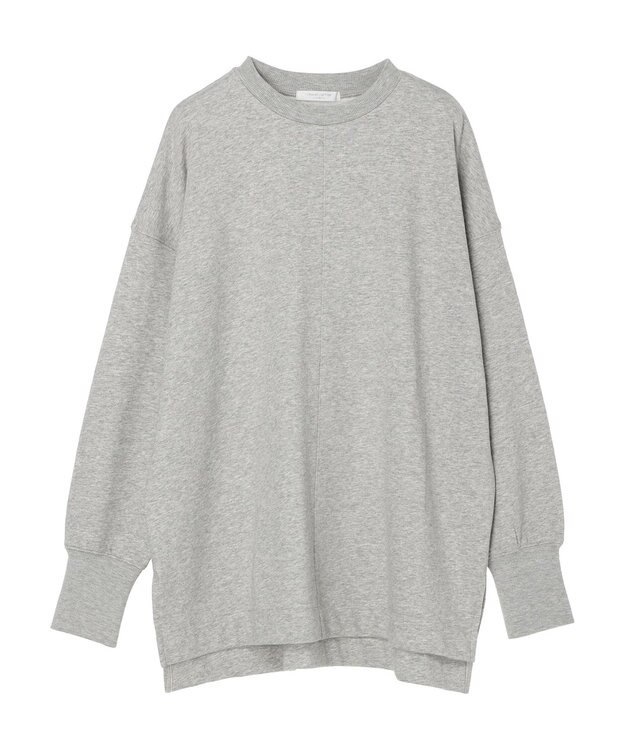 Green Parks ＢＰセンターシームミニ裏毛プルオーバー Gray Mixture