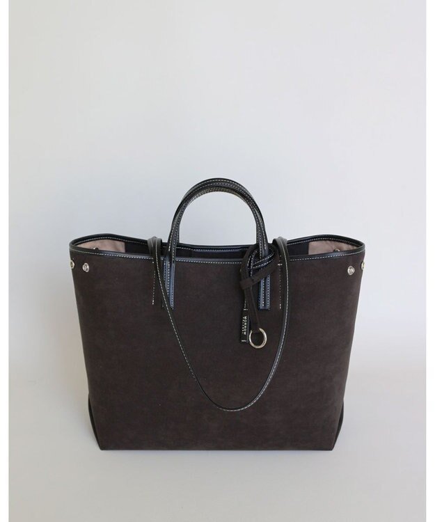 MORROW by thank 【A4サイズ収納可/軽量】VIVIAN OBLONG ASスエード　ブラック