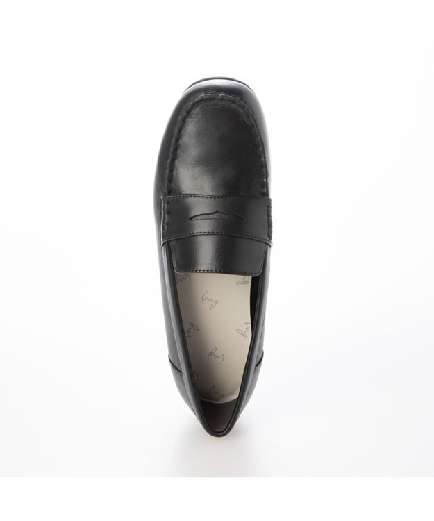 ing <ing>【WEB限定】【サスティナブルシリーズ】モカコインローファー ブラック