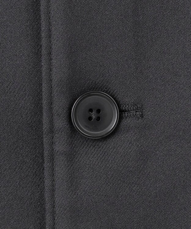 UNFILO MENS 【男女兼用】フラノライク ショートブルゾン [24年秋冬商品] チャコール グレー