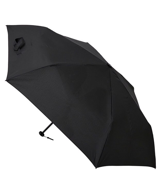 MOONBAT 【シリーズ累計本数20万本突破】3秒でたためる傘  urawaza(ウラワザ)  55cm 大きめ UV ブラック