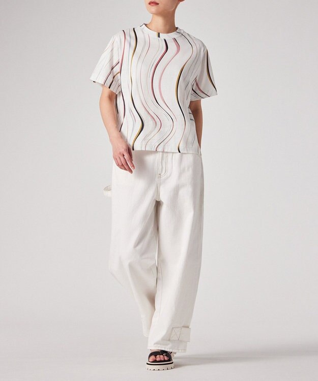 Paul Smith Summer Swirl 半袖Tシャツ オフホワイト