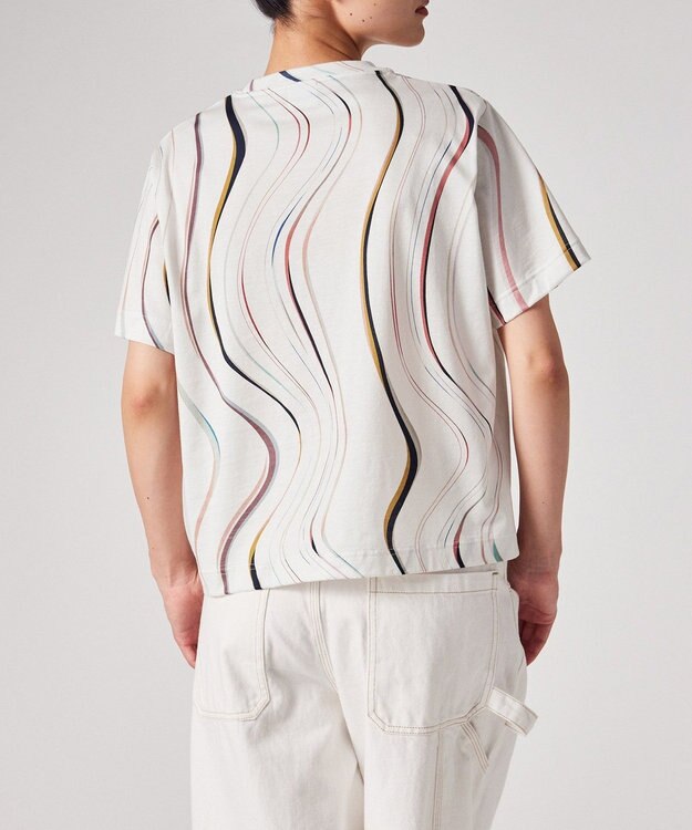 Paul Smith Summer Swirl 半袖Tシャツ オフホワイト