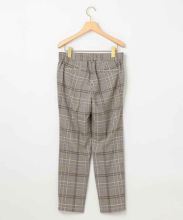 組曲 【WEB限定】T/Rツイルストレッチ テーパードパンツ ベージュ系3