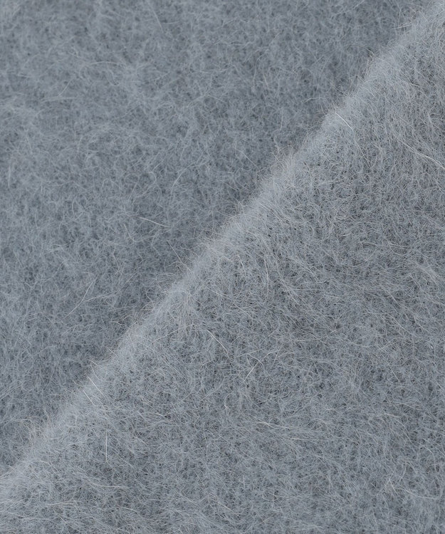 自由区 L 【SHIHOさん着用】ヘアリーフォックスプルオーバー ニット ブルー