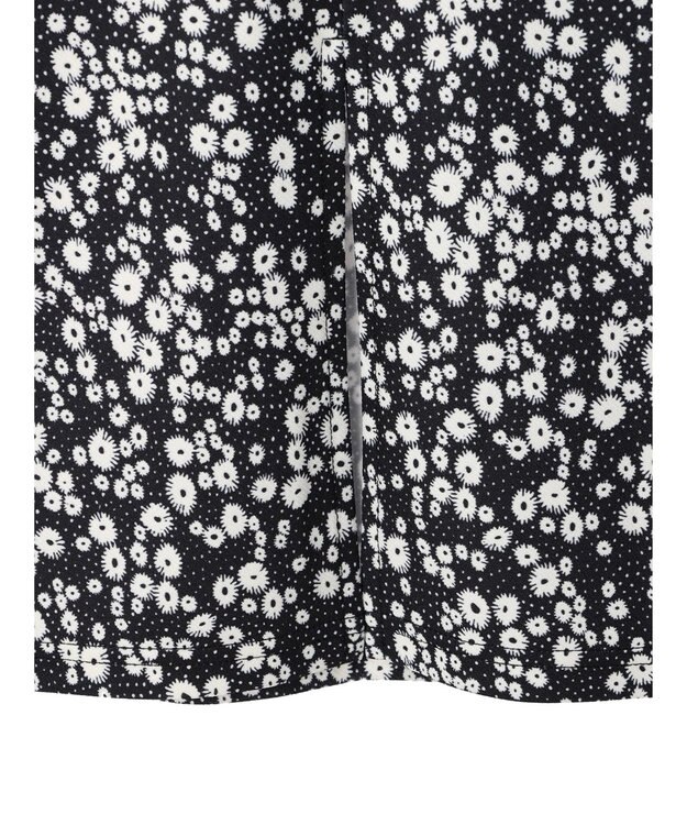 Green Parks ・ＲＡＹ　ＣＡＳＳＩＮ　フラワーｐｔナローワンピース Black