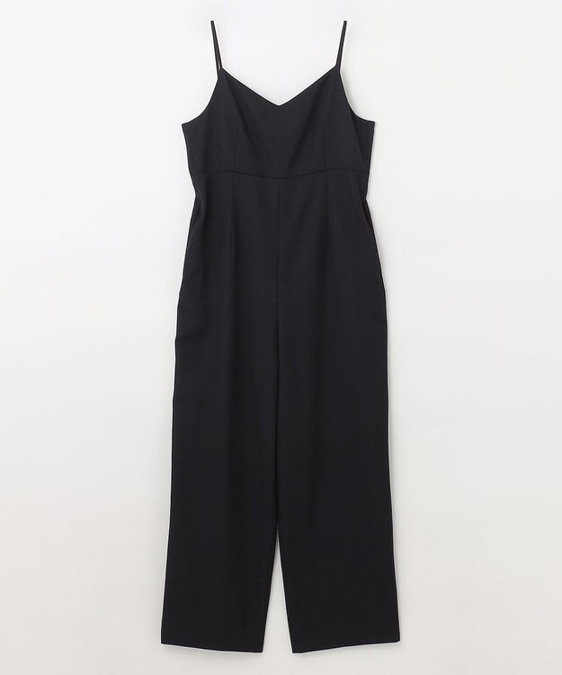 NAVE 【Nave】ウールポリエステルツイル オールインワン ブラック系