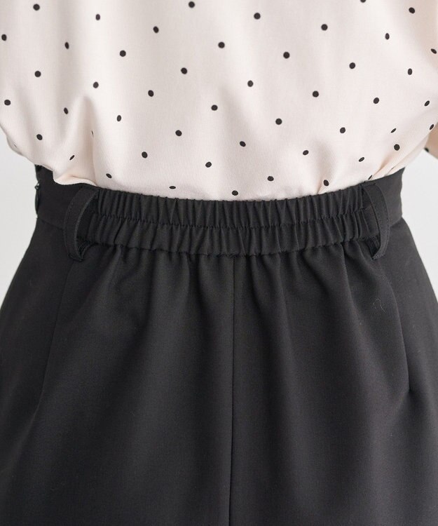 earth music&ecology ジップスリットＩラインスカート Black