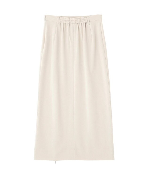 earth music&ecology ジップスリットＩラインスカート Beige