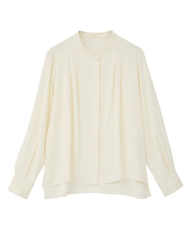 YECCA VECCA 2wayレース襟ブラウス Off White