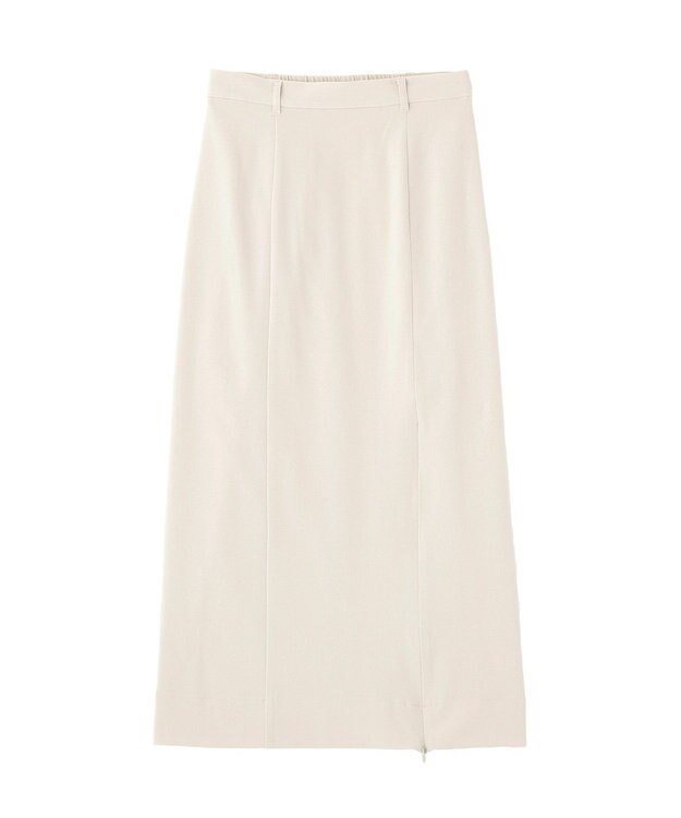 earth music&ecology ジップスリットＩラインスカート Beige