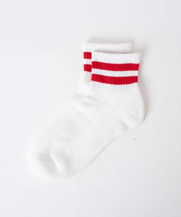 WEGO ラインパイルソックス（U） 柄1