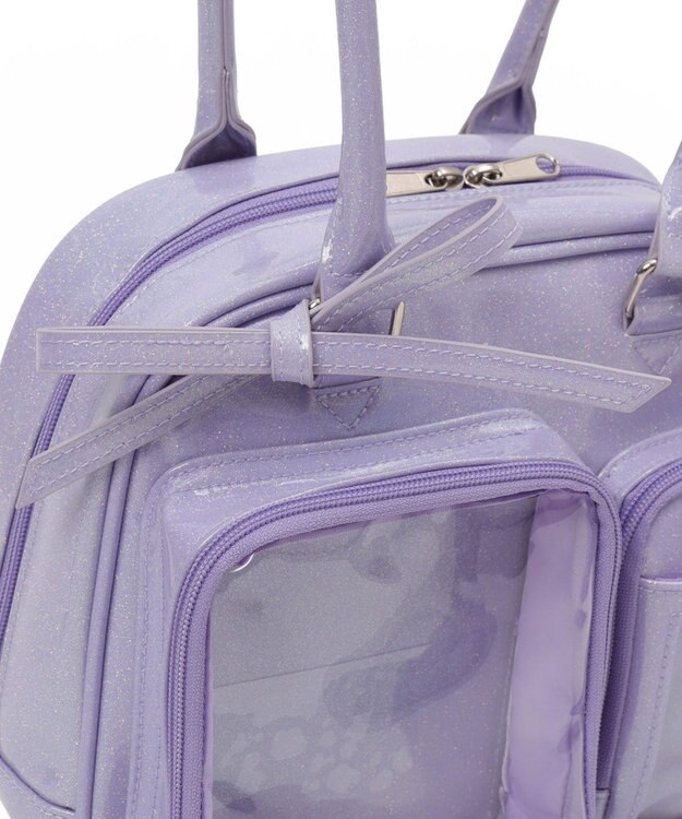 WEGO 【痛バ＆推し活】きらふわティンクルぬい痛ボストンバッグ ライトパープル