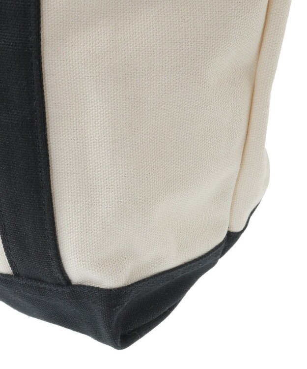 Maison de FLEUR マルチポケット帆布トートSバッグ Ivory