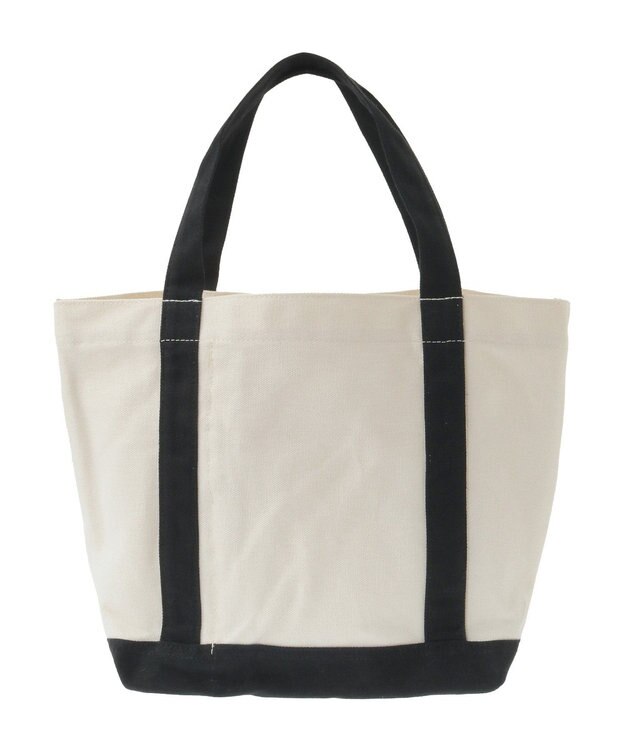 Maison de FLEUR マルチポケット帆布トートSバッグ Ivory